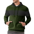 thumbnail image 2 of Donemore Men's Thermal Hoodie Waffle Knit Fleece Lined Comfort Fit Casual Athletic Pullover, 2 of 9