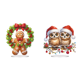 thumbnail image 1 of Decoraciones Escritorio Hombre Galleta Navidad Acrílica para Principiantes, 1 of 5