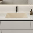 thumbnail image 5 of DV-1U306BN DeerValley Ursa Undermount Bathroom Sink 18" X 13" Rectangular Vitreous China with, 5 of 16