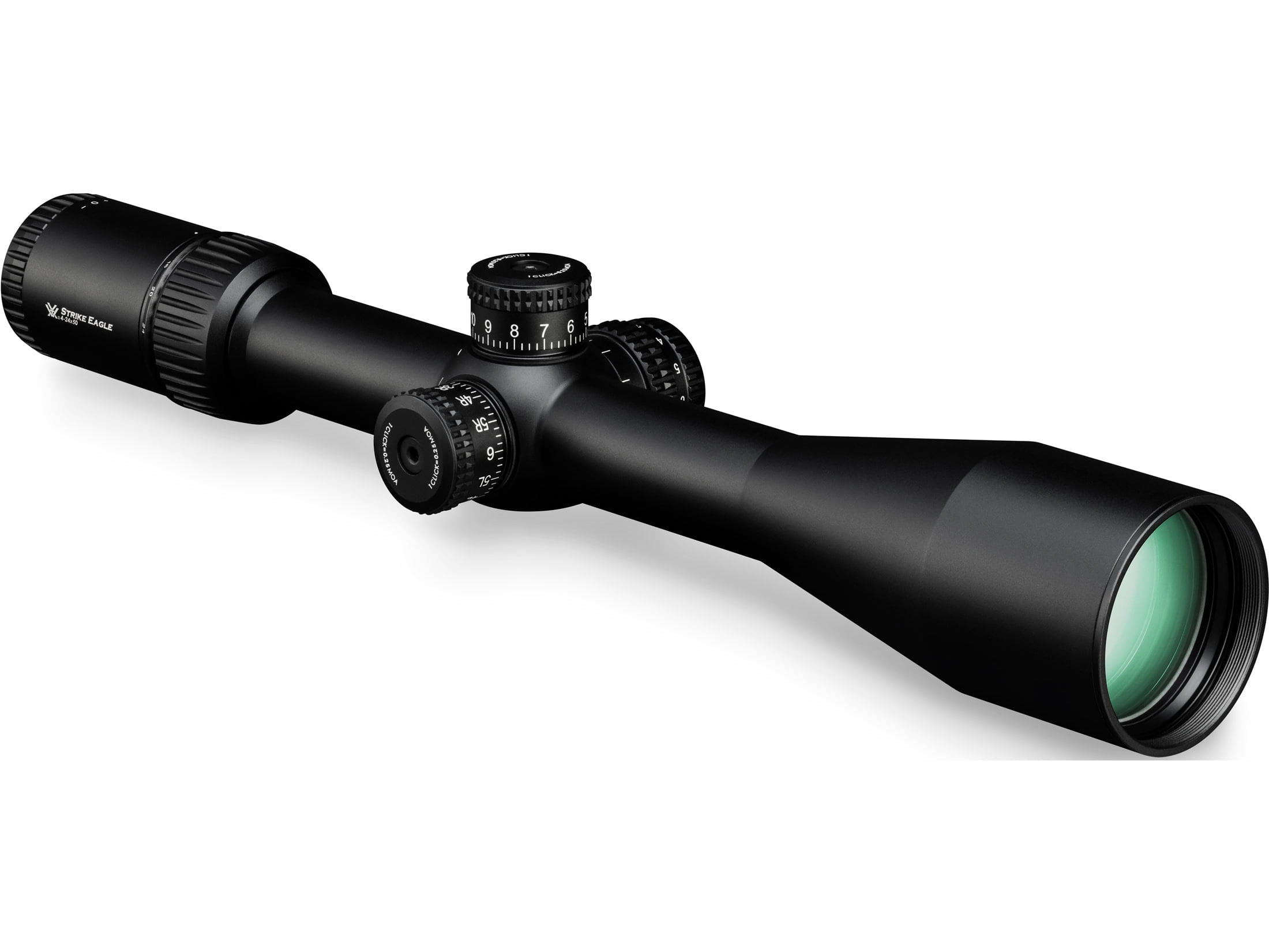 Vortex Optics Strike Eagle Rifle Scope 4-24x 50mm Illuminated EBR-4 MOA Reticle Matte Black