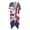 Artsy Union Jack, variant on HELLHERO Night Rose Moon Long Kimono Swimsuit Cover Up Lightweight Polyester Half Sleeve Bathing Suit Cover Up