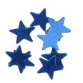 thumbnail image 3 of 15g Star Style Table Confetti Wedding Birthday Party Scatter Decor 6mm, 3 of 7