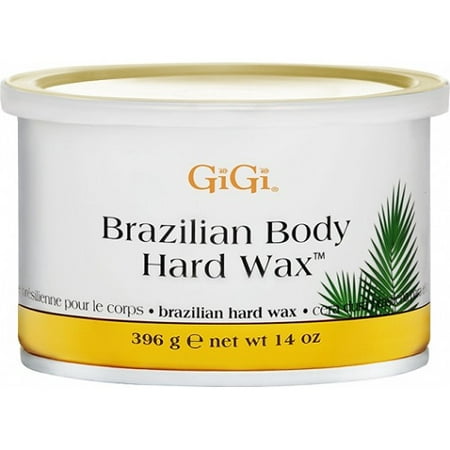 Gigi Brazilian Body Hard Wax 14 oz (Best At Home Leg Waxing Kit)