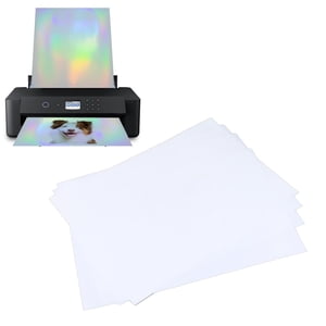 Sticker holographique Papier§holographique Stickeur Glossy Papier§sticker Papier pour imprimante à jet d'encre§sticter Imprimante Papier§imprimable Stickers Papier§brillant Papier 20 Feuilles