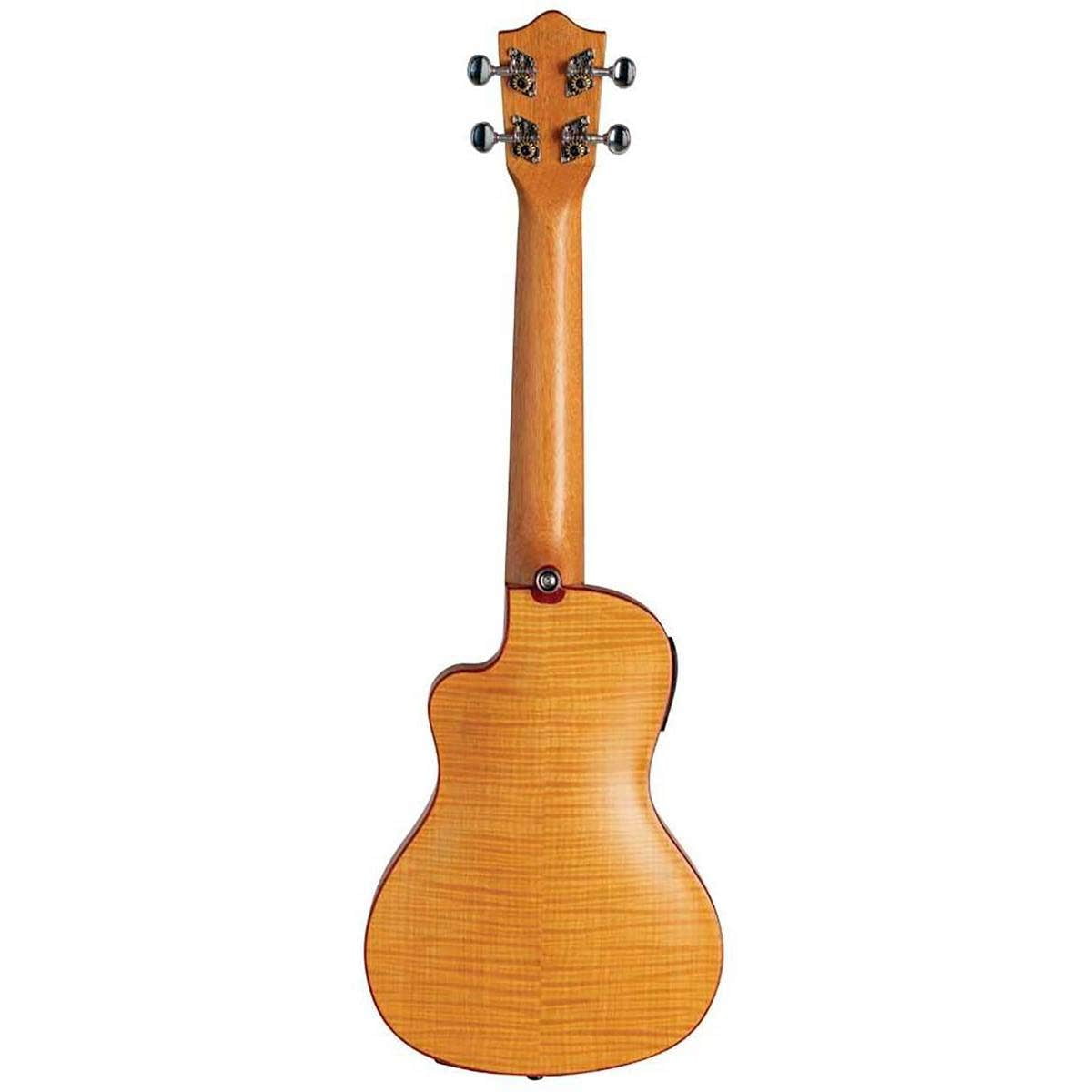 Lanikai FM-CETC Flame Maple Acoustic-Electric Thin Concert Ukulele