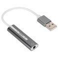 thumbnail image 3 of Tarjeta de sonido USB de aleación de aluminio, tarjeta de audio externa para todos los sistemas informáticos, estéreo 7.1, 3 of 14