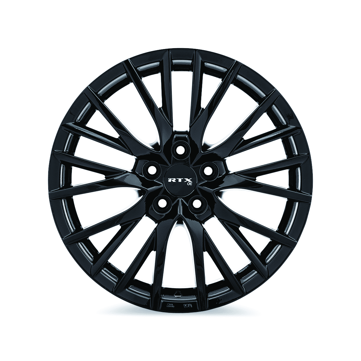RTX KYO 20x8 5x114.3 ET35 CB60.1 Gloss Black Wheel
