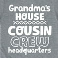 thumbnail image 3 of Instant Message - Grandma's House Cousin Crew - Toddler And Youth Short Sleeve Graphic T-Shirt, 3 of 6