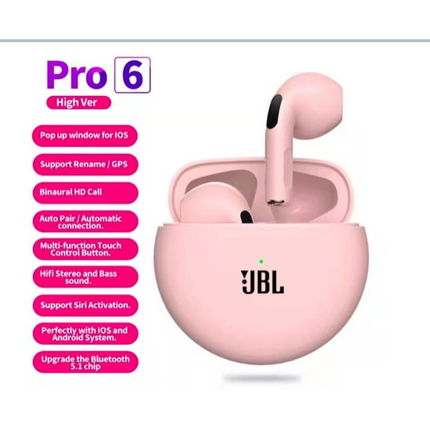 Auriculares Inalámbricos TWS pro6 bluetooth 5.0 Deportivos Impermeables Para iphone Huawei Xiaomi smartphone