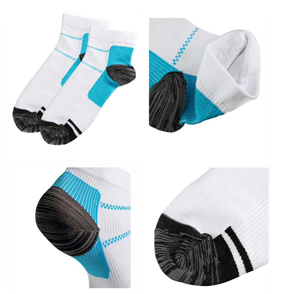 Unisex 15 20 Mmhg Compression Socks Plantar Fasciitis Relief Foot Pain