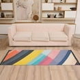 thumbnail image 2 of Yayeee Runner Rug for Bedroom 2'x6' Machine Washable Hallway Non Slip Mat, Color Striped, 2 of 8