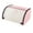 White Pink S, variant on jicheng Iron Bread Box Dustproof Practical with Roll Top Lid for Office Kitchen Home White