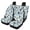 Fish Camouflage Pattern, variant on Pzuqiu Frog Pattern Design Car Seat Covers Full Set Fashion Full Backrest Car Seat Cover Full Set, Easy to Install Interior Compatible with Most Sedans Cars Truck