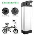 thumbnail image 1 of Battery Box Protective Storage for Electric Bike E-bike 36V 48V Holder Case, 1 of 7