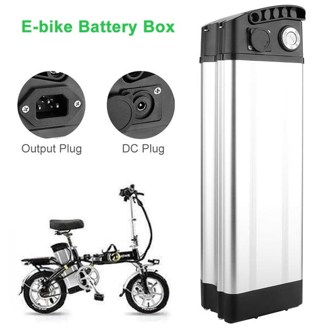 Battery Box Protective Storage for Electric Bike E-bike 36V 48V Holder Case