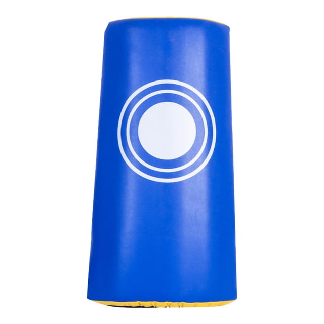 Almohadilla de patada de taekwondo, tapete de entrenamiento de taekwondo, ejercicio con objetivo para los pies, amortiguador de impactos Azul