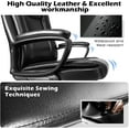 thumbnail image 3 of Bossin Big and Tall Home Office Computer chair for Adults, High Back Desk Chair for Heavy Duty 400 LBS, 3 of 8