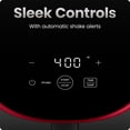 thumbnail image 4 of Chefman TurboFry 2-Quart Digital Air Fryer, Compact Design for Quick Meals, Dishwasher-Safe – Red, 4 of 7