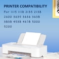 thumbnail image 2 of 680 680XL F6V27AA F6V26AA Ink Cartridges Compatible for 1115 1118 2135 2138 2600 3635 3636 3638 3838 4538 4678 5000 5200 Inkjet Printers, Leak-Proof Design Crisp Printing, 2 of 7
