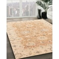 thumbnail image 2 of Ahgly Company Indoor Rectangle Abstract Deep Peach Orange Oriental Area Rugs, 8' x 10', 2 of 6