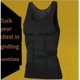 thumbnail image 3 of Camiseta sin mangas de compresión Shaperluv para hombre gris talla XXL, 3 of 6