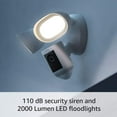 thumbnail image 4 of Floodlight Cam Wired Pro, Home or business security, Retinal 2K Video, Color Night Vision and Two-Way Talk with Audio+, White, 4 of 4
