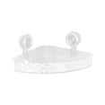 thumbnail image 2 of Estante de baño con ventosa, estante de acrílico con diseño de glaciar, organizador de pared sin taladros, ventosas resistentes, estante portátil plegable, material acrílico transparente,, 2 of 4