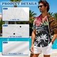 thumbnail image 5 of Jeiento Matching Vacation Outfits for Couples Polynesian Shirt for Men Tropical Coconut Tree Casual Summer Dresses for Women Tiered Plus Size Hawaiian Dress Matching Cruise Outfits for Couples, 5 of 6