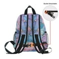 thumbnail image 5 of FORMRS School Backpack with Front Zippered Pocket 12" Student Travel Daypack, Pink Marble Pattern, 5 of 6