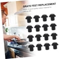 thumbnail image 2 of Healeved Universal Gas Stove Grate Feet 48PCs Rubber Foot Pad Replacement Compatible WB2K101 Gas Range Burner Parts, 2 of 8