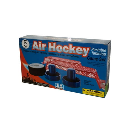 Portable Tabletop Air Hockey Game Set