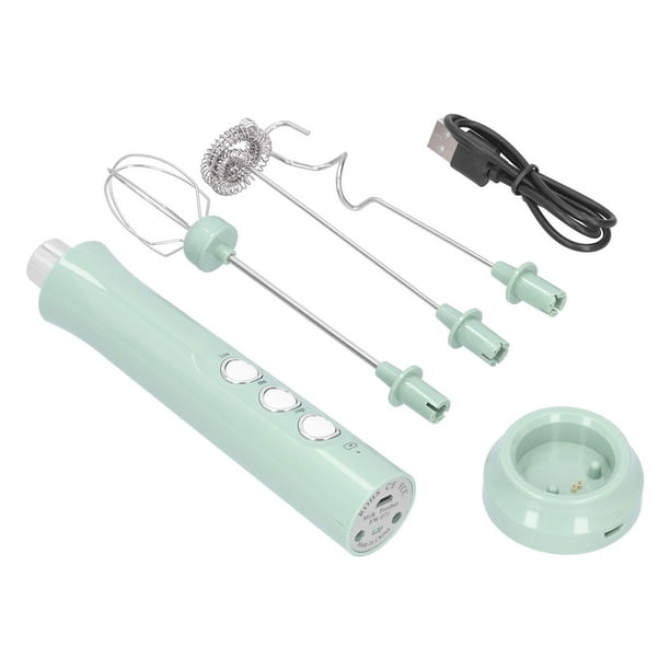 Electric Frother, ThreeSpeed Kitchen Green Coffee Frother For Milk