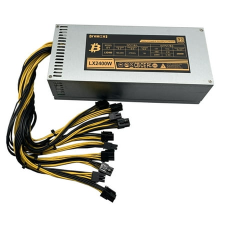 1600 To 3000W Mining Power Supply Miner Mining for Eth...