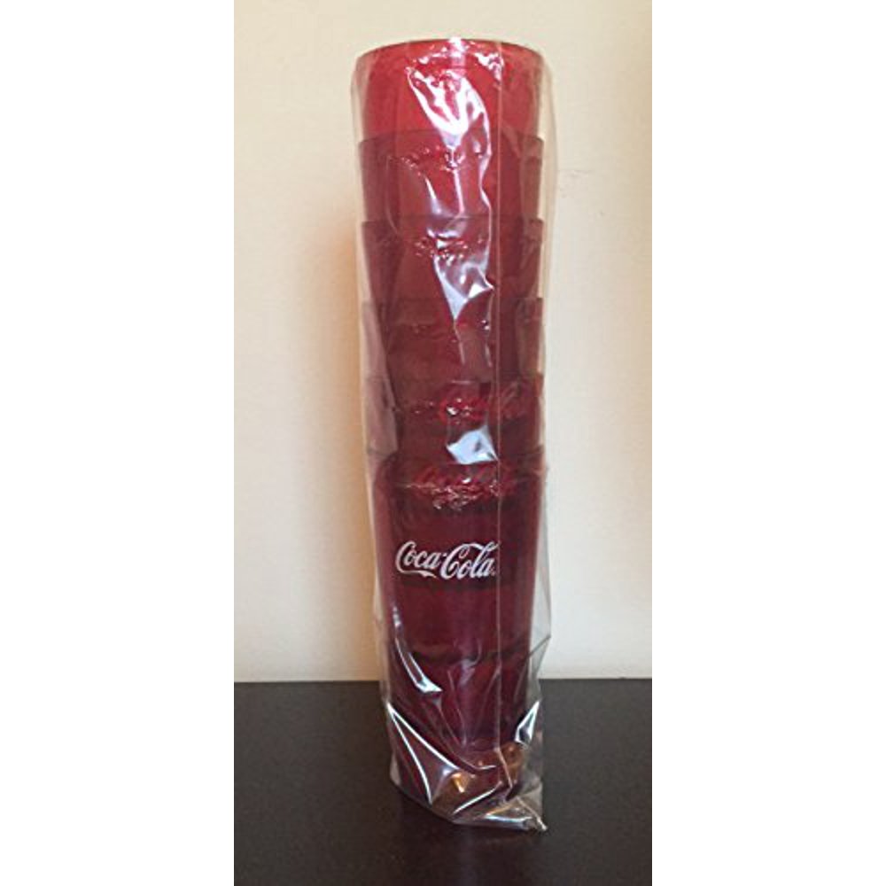 Download Coca-Cola Cups Red Plastic Tumbler 32-Ounce Set of 6 - Walmart.com - Walmart.com