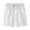 White, variant on Mchoice Mens Shorts Summer Thin Mid-waist Cotton Beach Pants Casual Solid Color Dstring Five-point Sports Shorts