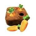 thumbnail image 2 of Callipe Carrot Patch Cat Toy Interactive Plush Carrot Patch Toy with 4/12 Squeaky Carrots Pet Puzzle Toy for Indoor Cats, 2 of 8