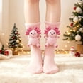 thumbnail image 2 of Kilaqueen 3D Crochet Axolotl Socks for Women Crew Socks with Open-Arm Salamander Animal Applique Soft Cotton Novelty Socks, 2 of 6