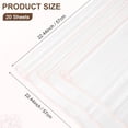 thumbnail image 3 of Uxcell 20-Pack Papel de Envoltura para Flores, 22.4" Papel de Envoltura Floral Impermeable para Bodas/Cumpleaños [Rosa], 3 of 7