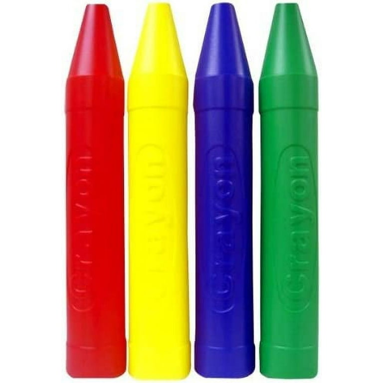 Giant Crayon Bank (4/Pk - Blue, Red, Yellow, Green)
