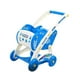 thumbnail image 2 of Carrito de compras para niños, juego de carrito de supermercado de lujo, carrito de compras azul, 2 of 8