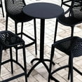 thumbnail image 4 of Compamia Octopus Round Patio Pub Table in Black, 4 of 5