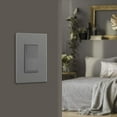 thumbnail image 5 of Enerlites 1-Gang Standard Screwless Decorator Wall Plate Child Safe Outlet, 5 of 5