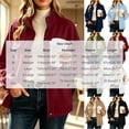 thumbnail image 4 of Tqcoqu Stand Collar Zip Up Jacket for Women, Long Sleeve Loose Casual Sweatshirt Cardigan with Patch Pocket, 2026 Fall Trendy Outfit, 4 of 9