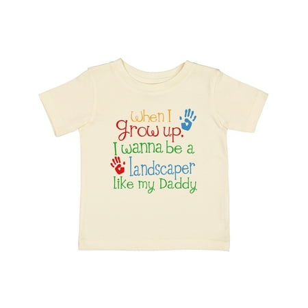 

Inktastic Landscaper Like Daddy Gift Baby Boy or Baby Girl T-Shirt