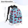 thumbnail image 2 of Easygdp Strawberries Mochila Casual para Portátil, Mochila para Escuela, Viajes, Negocios, 2 of 6