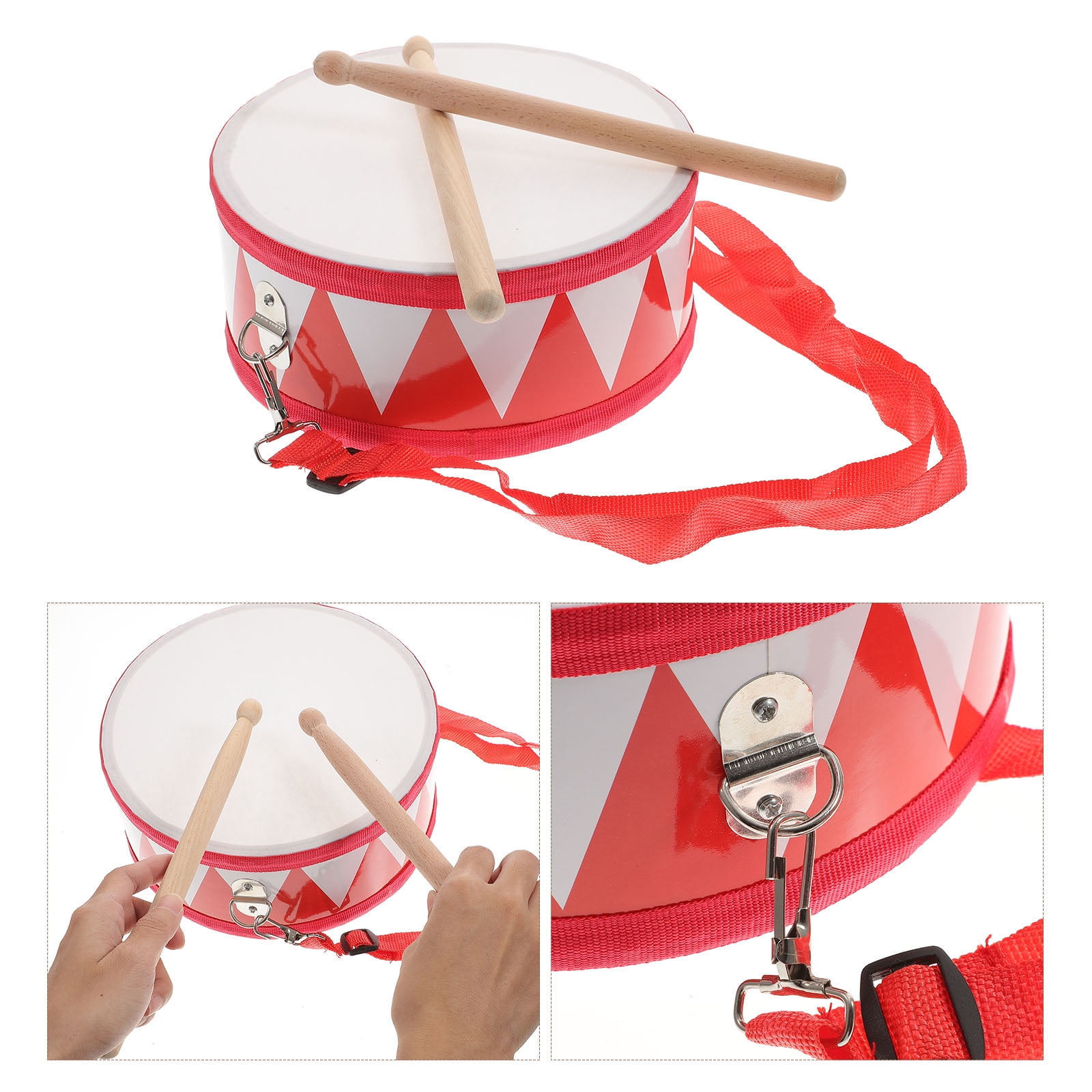 1 Set Kinder Trommel Spielzeug Snare Drum und1 Set Kinder Trommel Spielzeug Snare Drum und  