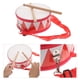thumbnail image 4 of 1 set Kids Drum Toy Snare Drum y Drumsticks Percusion Instruments Musical juguetes, 4 of 5