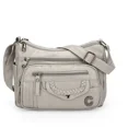 thumbnail image 3 of Bolso de mujer de mediana edad, nuevo bolso de hombro de moda estilo retro, bolso de madre de cuero suave, bolso de compras informal, bolso de mensajero ligero, 3 of 5