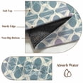 thumbnail image 6 of 3'x5' Area Rugs, Teal Pink Indoor Outdoor Area Rug for Living Room Bedroom, Modern Abstract Geometric Washable Bathroom Rugs Kitchen Floor Carpet Mats Home Decor Aesthetic, 6 of 8
