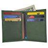 Bill Holder Wallet - Men's Mini Slim Thin Bifold Genuine Leather ID Card Bill Holder Wallet